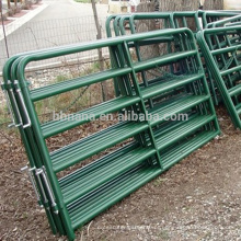 painéis de vedação de metal para gado revestidos a pó portão da fazenda